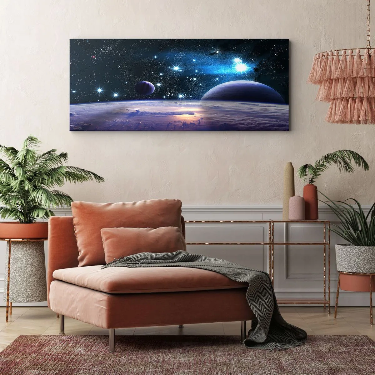 Vászonkép - Még mindig egyedül? - 90x30 cm