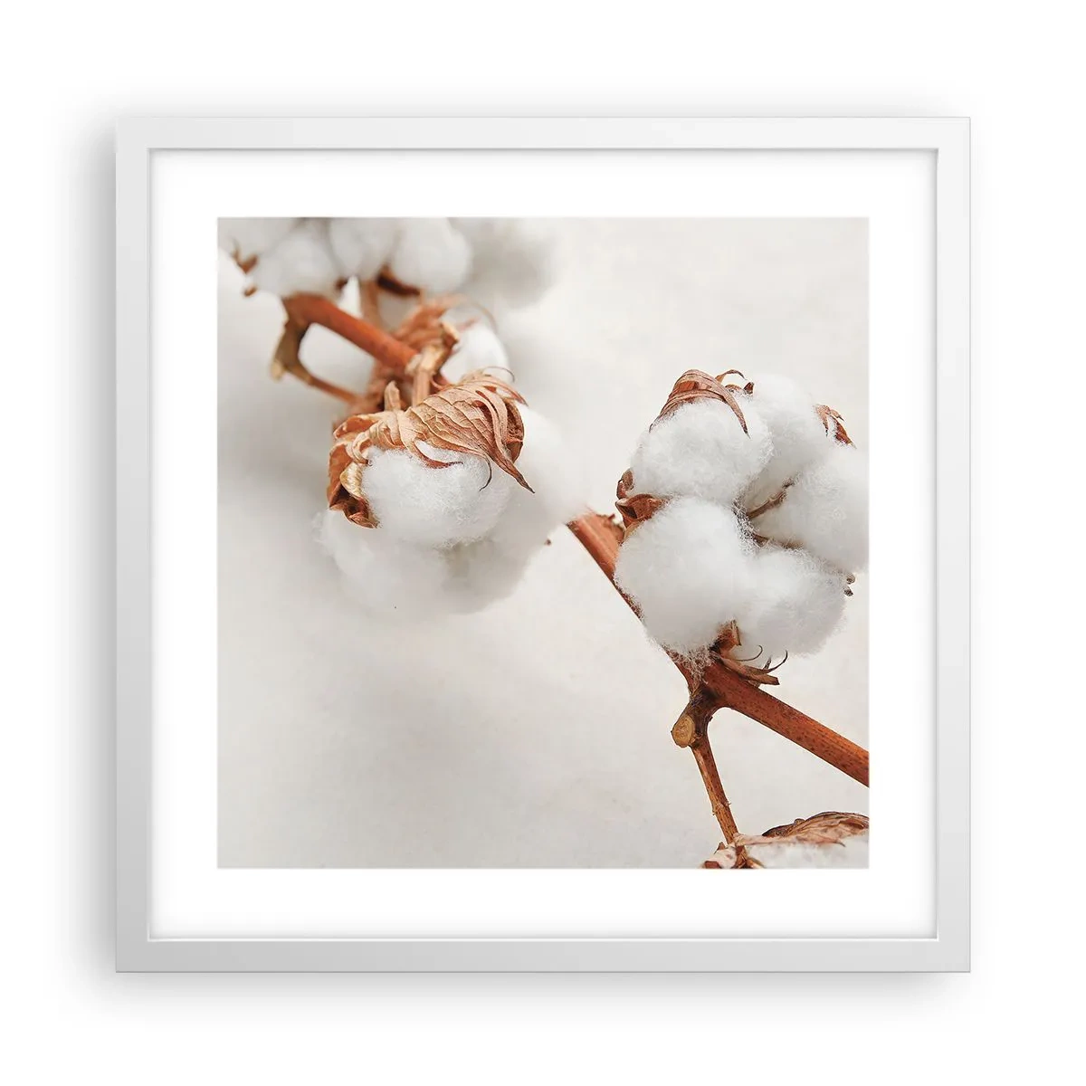 Poszter fekete keretben - Csak ölelkezni - 40x40 cm