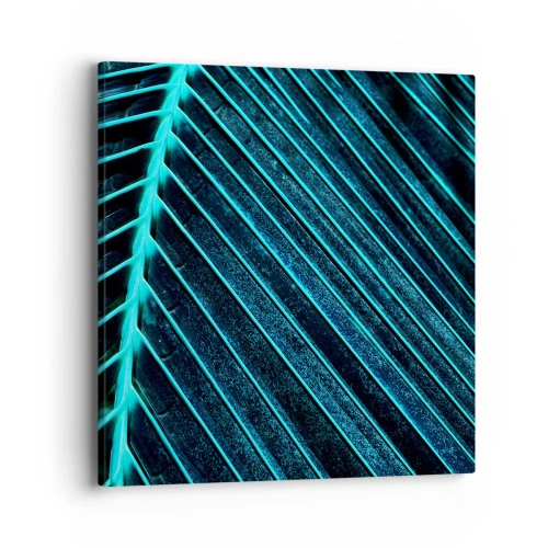 Vászonkép - A zöld textúrája - 40x40 cm