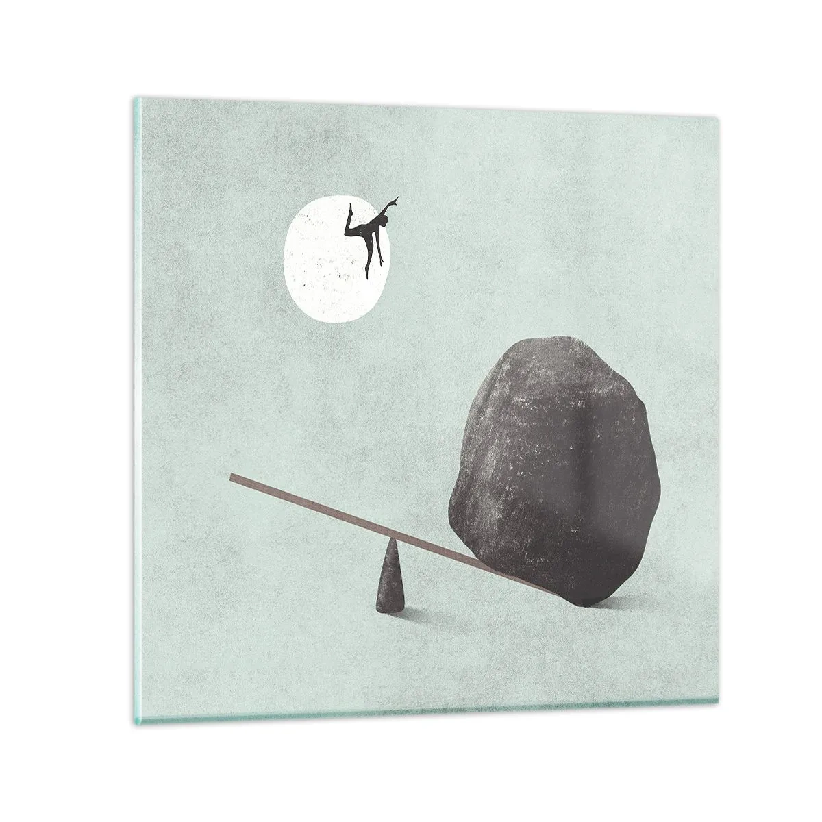 Üveg kép - Valóra vált álom. - 60x60 cm