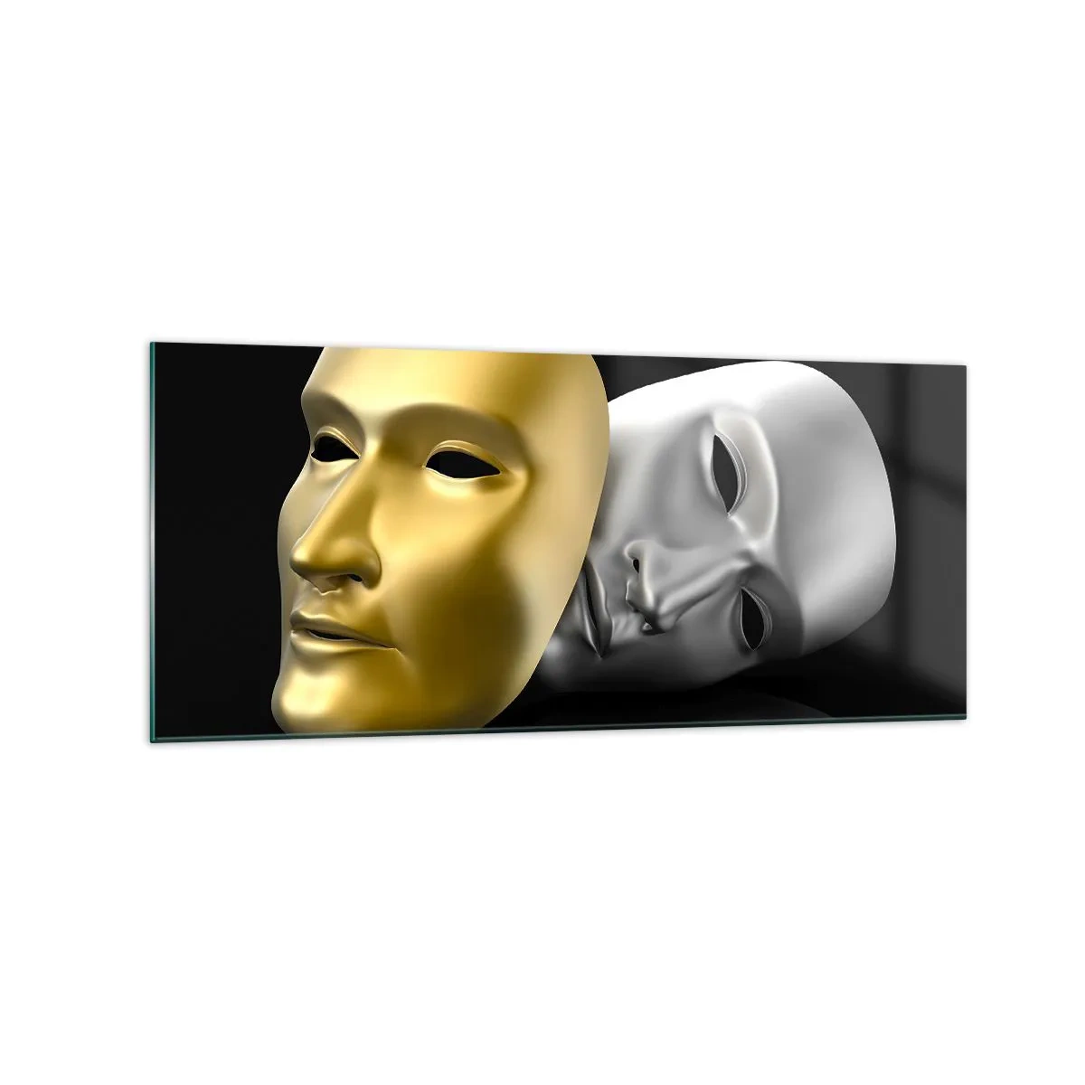 Üveg kép - Az élet színház - 120x50 cm