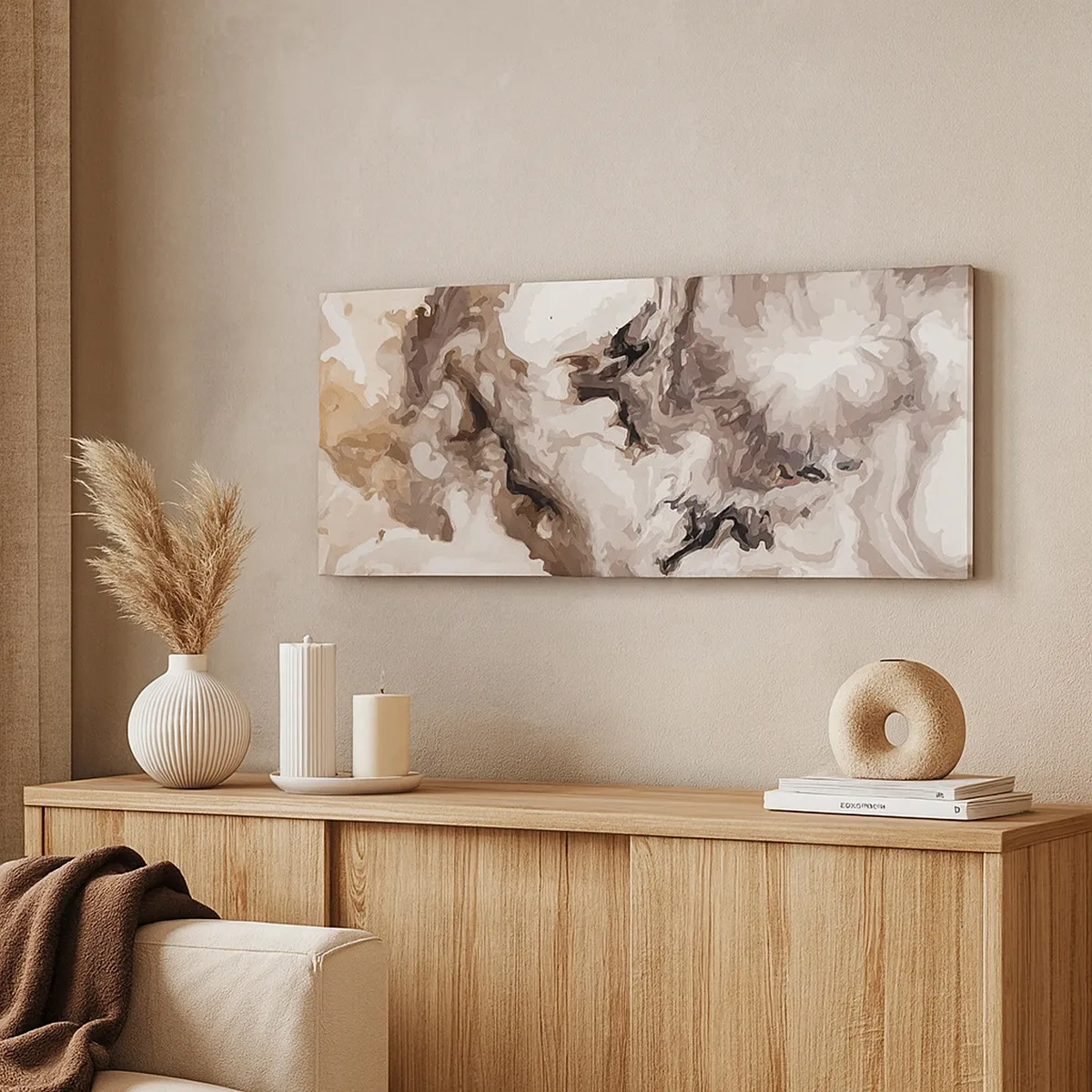 Vászonkép - Egy galaxis születése - 30x30 cm