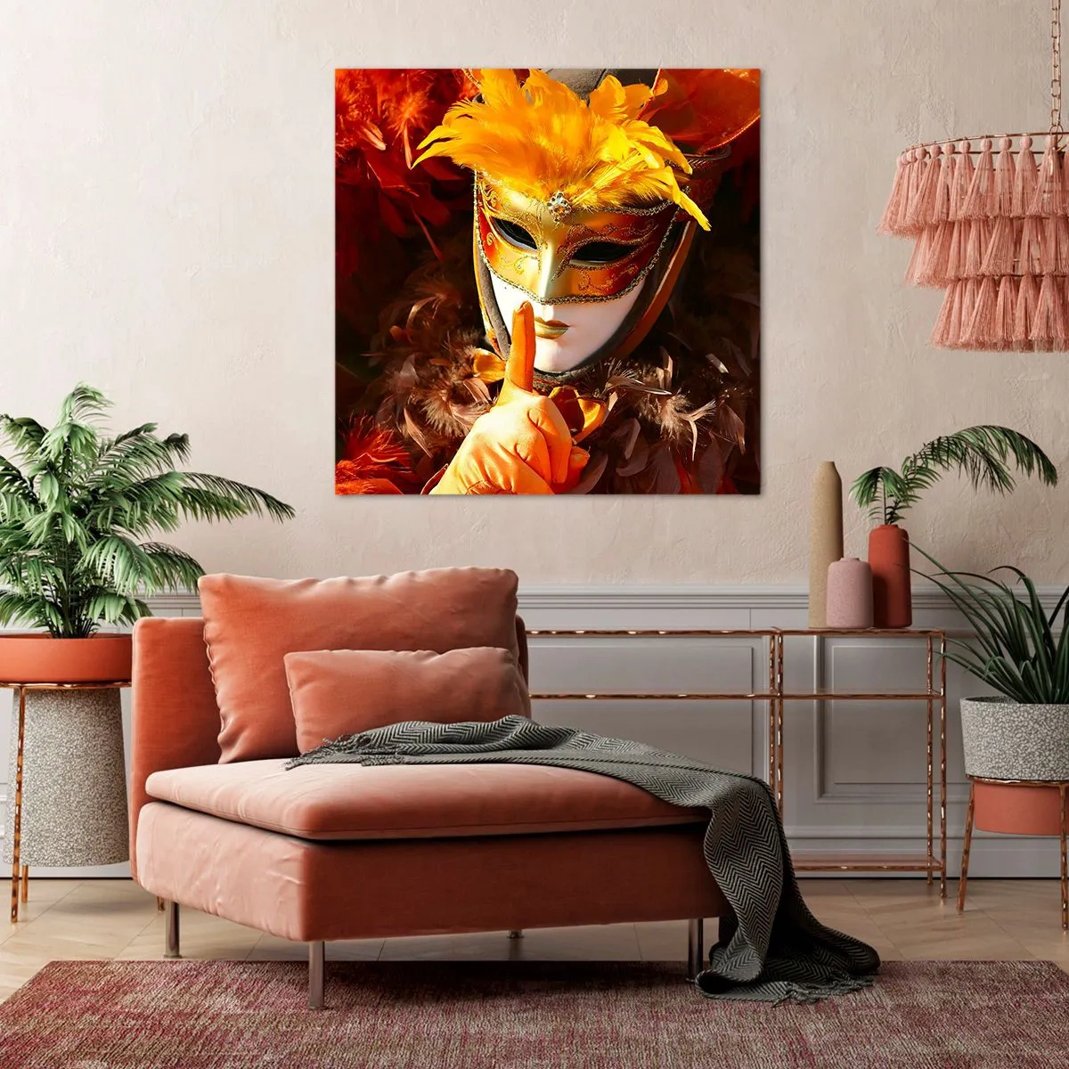 Vászonkép - A rejtély a játék része - 70x70 cm