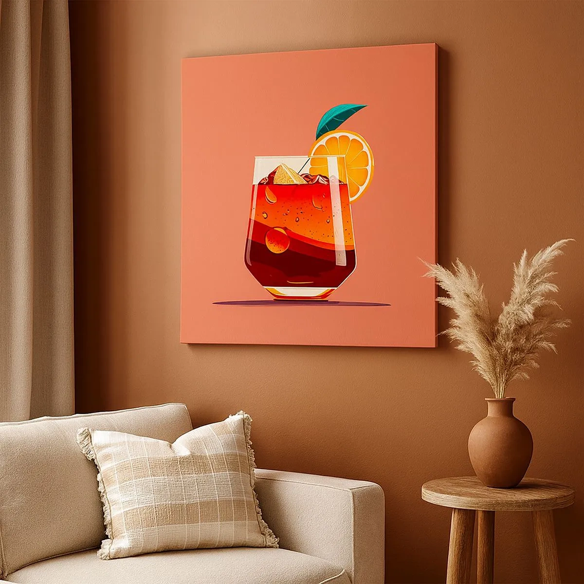 Vászonkép - Nyári felfrissülés - 30x30 cm