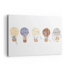 Vászonkép - Barátok egy utazáson - 100x70 cm