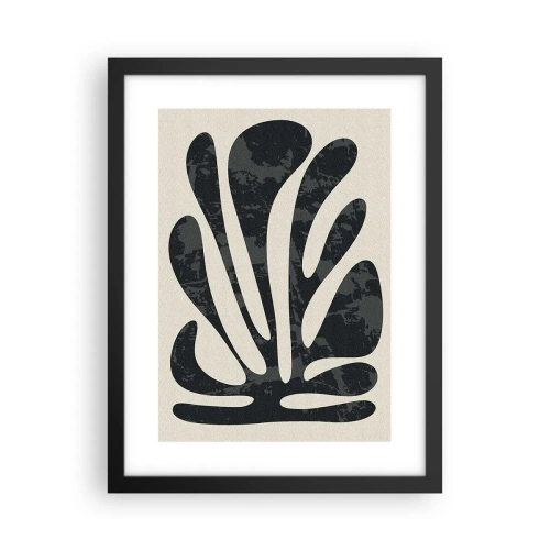 Poszter fehér keretben - Többujjas absztrakció - 30x40 cm