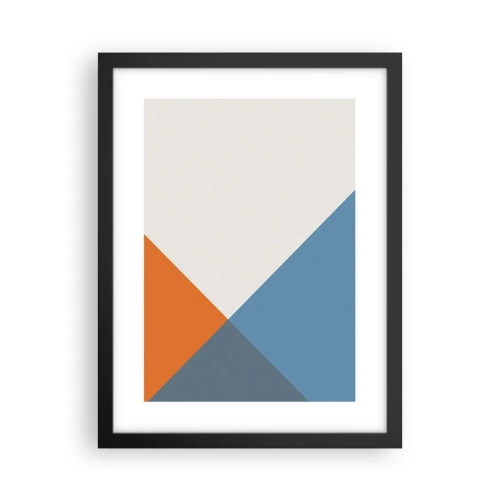 Poszter fehér keretben - Szögben… - 30x40 cm