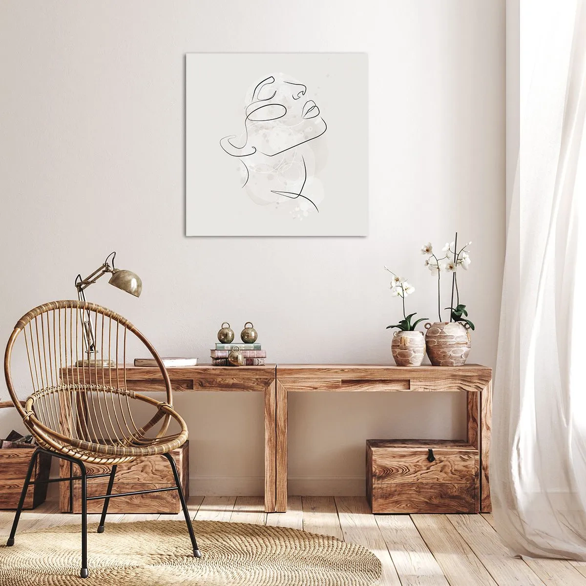 Vászonkép - Egy álom körvonala - 50x50 cm