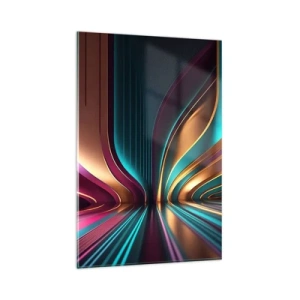 Üveg kép - A fény építészete - 80x120 cm