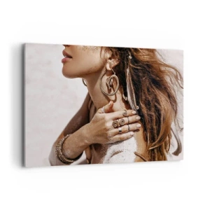 Vászonkép - Az érintetlen tengerpart királynője - 120x80 cm