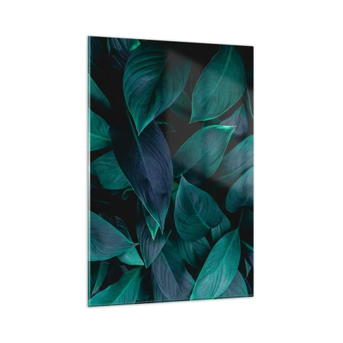 Üveg kép - Maga a zöldellő növényzet - 80x120 cm