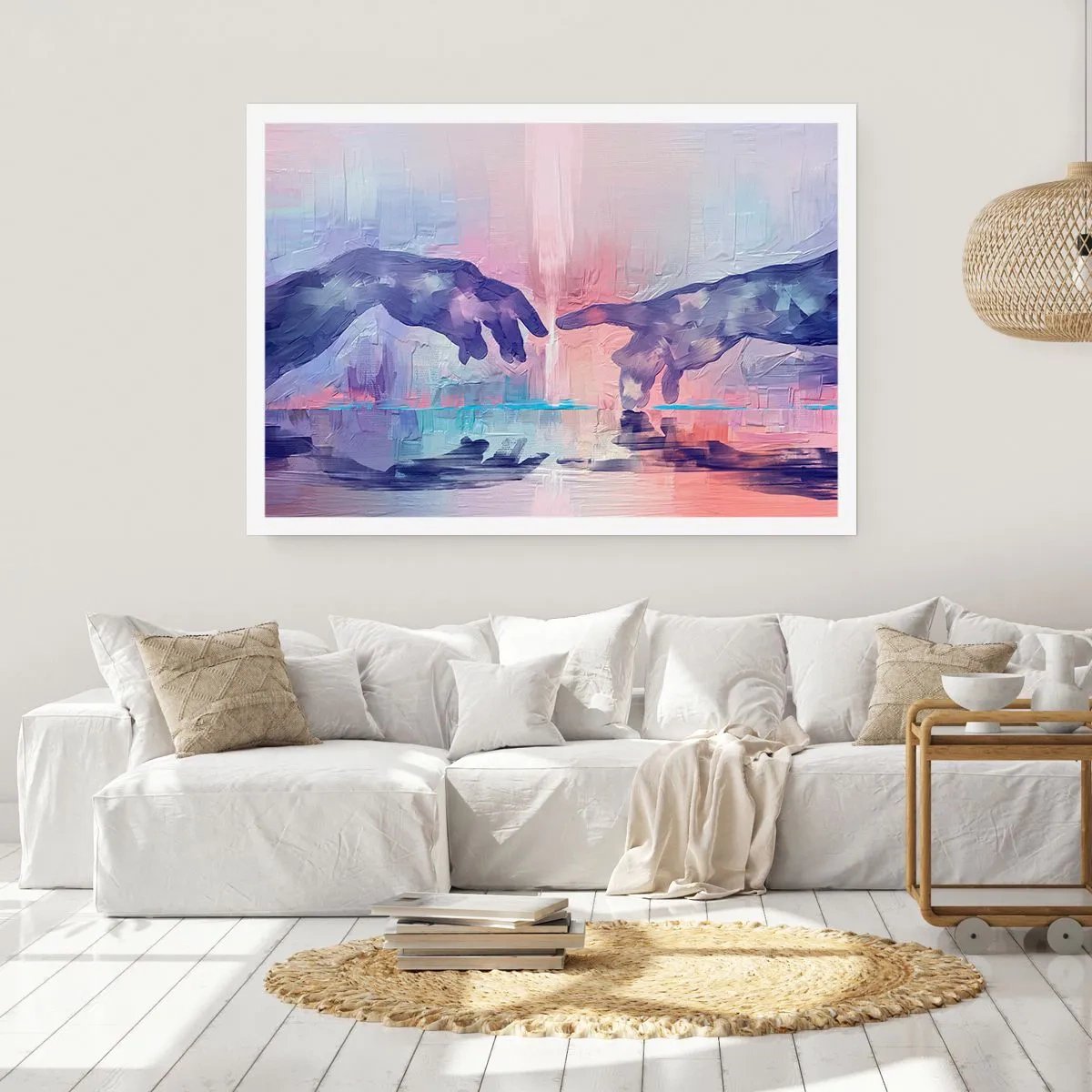 Poszter - Az élet isteni szikrája - 100x70 cm