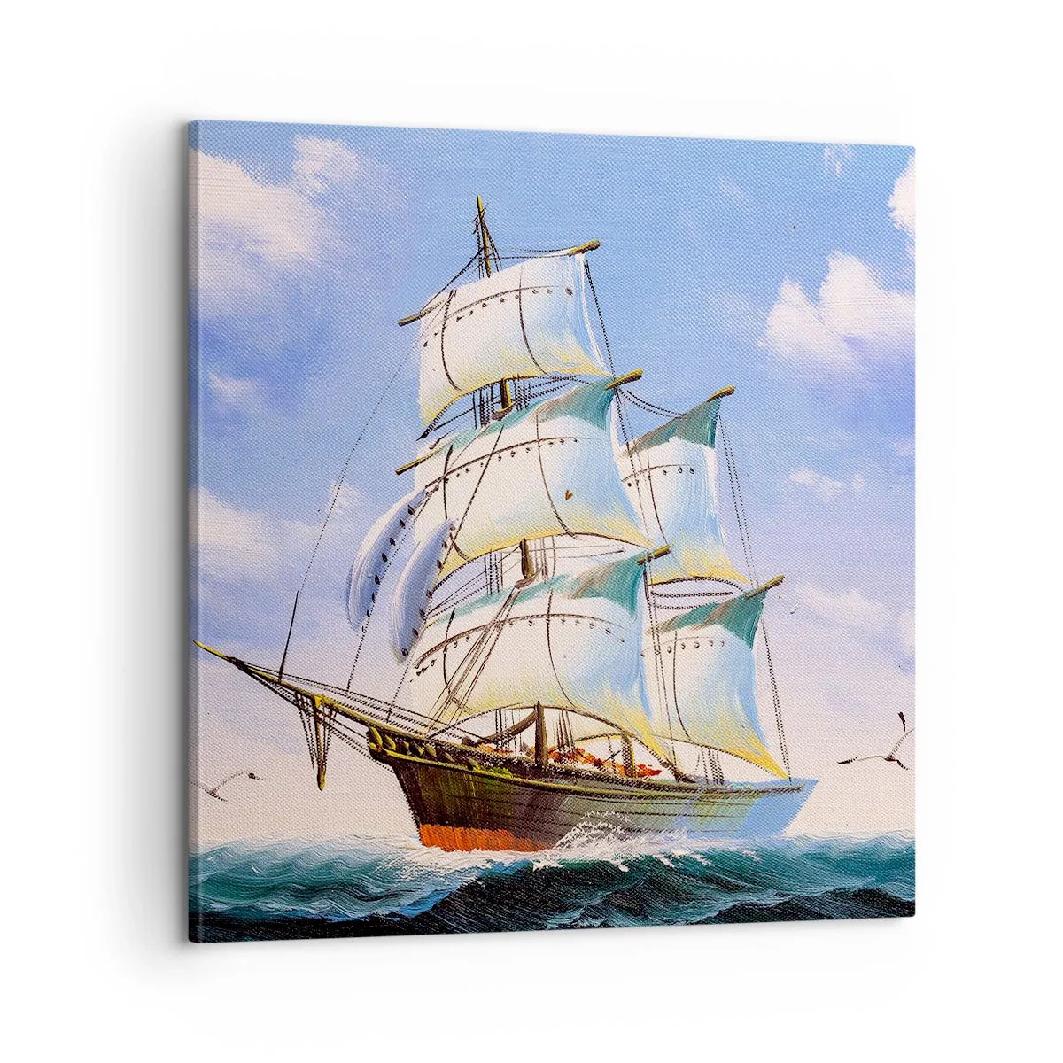 Vászonkép - Büszkén a széllel - 60x60 cm