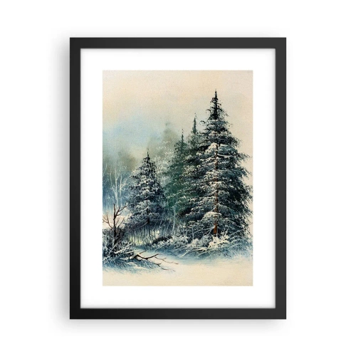 Poszter fehér keretben - Karácsonyra készen - 30x40 cm
