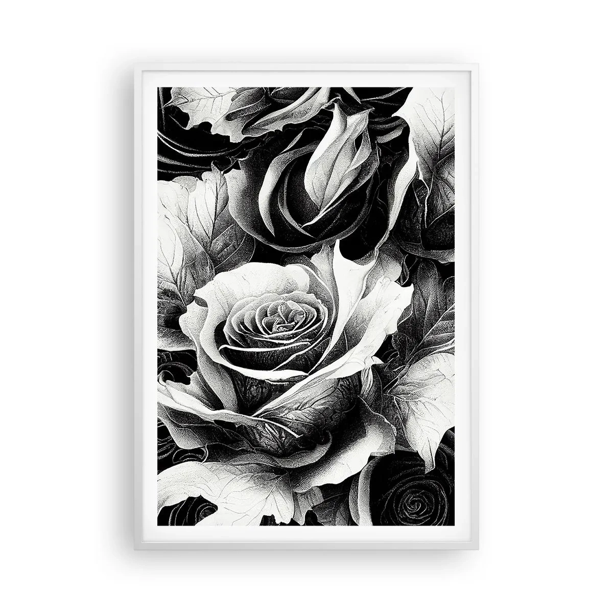 Poszter fekete keretben - Mindig a királynő - 70x100 cm