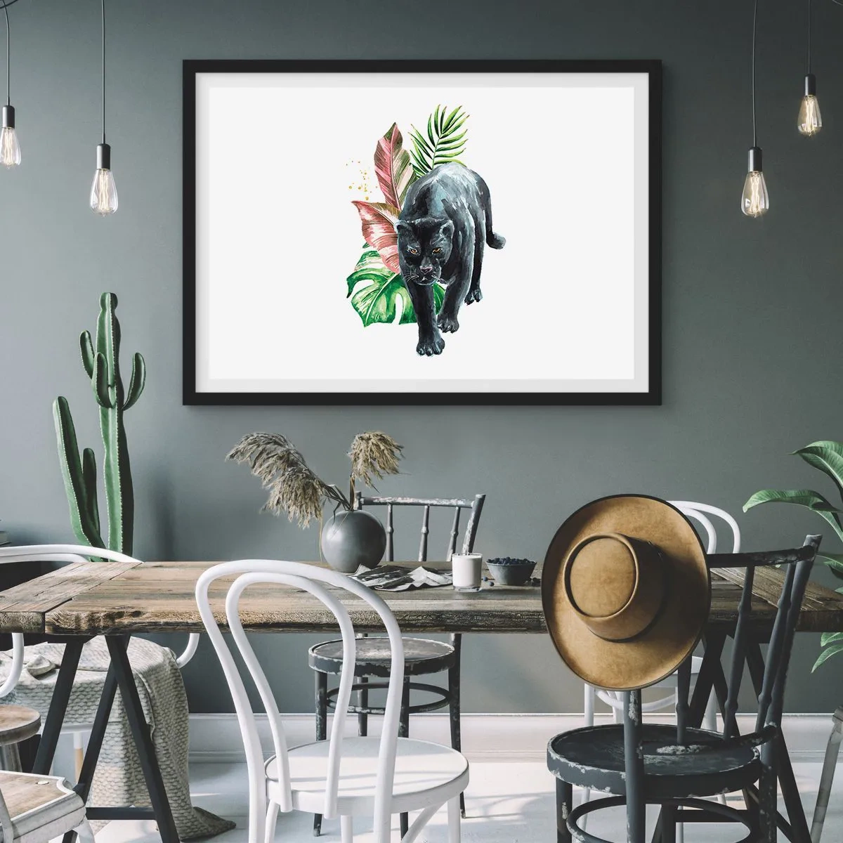 Poszter fehér keretben - A szív vadsága - 100x70 cm