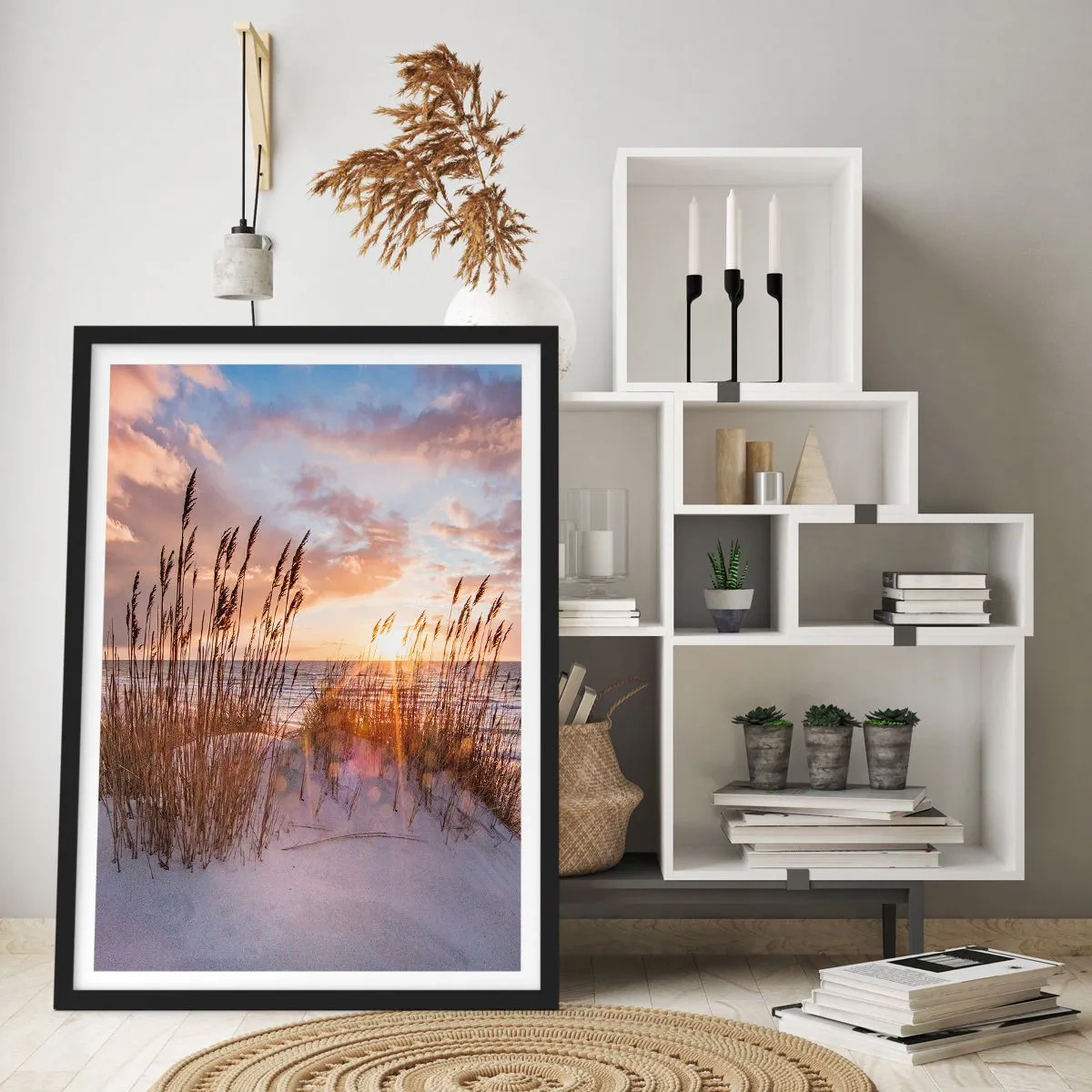 Poszter fehér keretben - Búcsú a naptól és a széltől - 40x50 cm