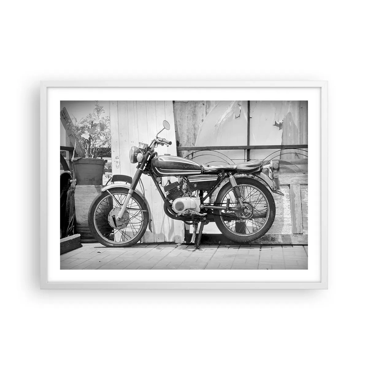 Poszter fekete keretben - Klasszikus mindenek felett - 70x50 cm