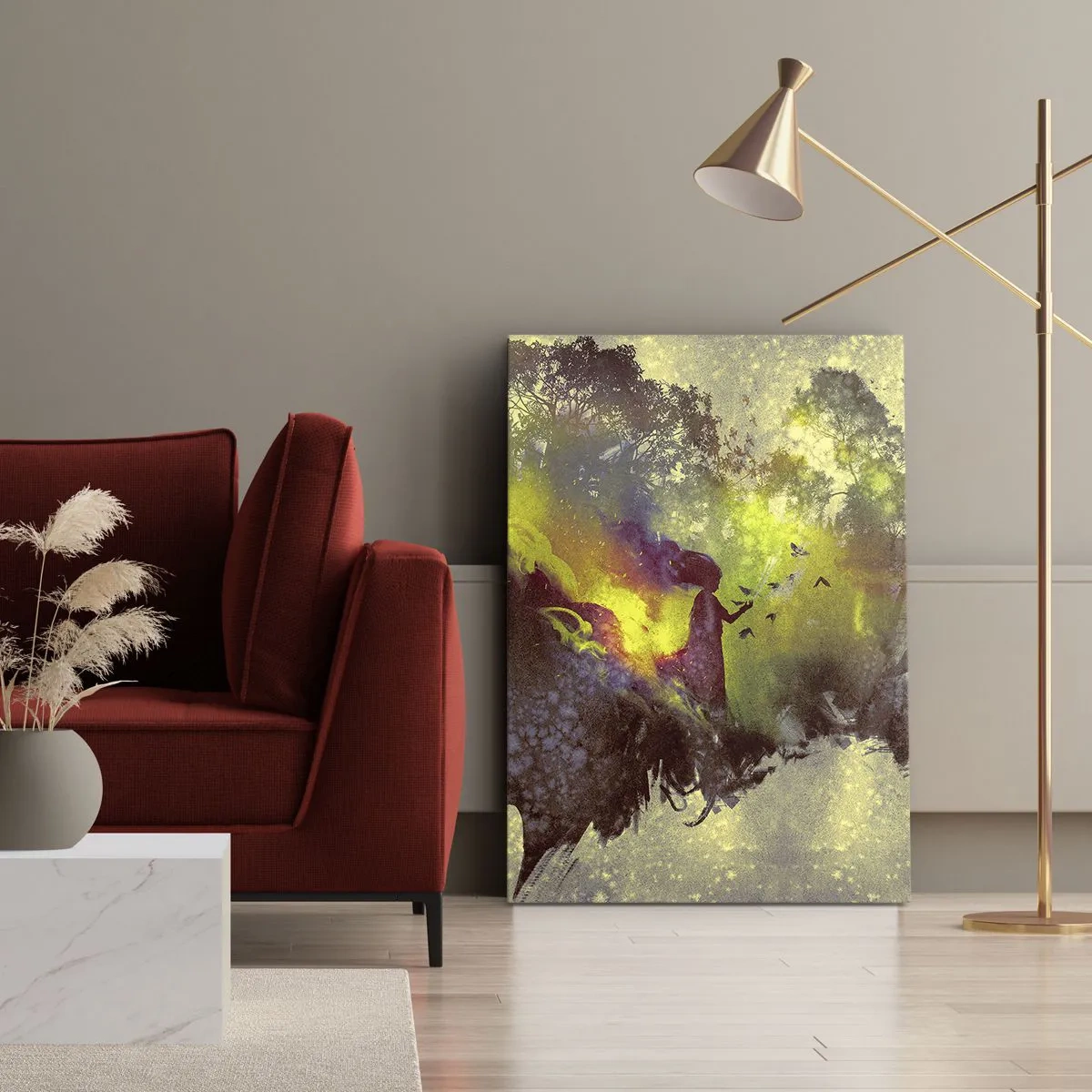 Vászonkép - Anyatermészet - 55x100 cm