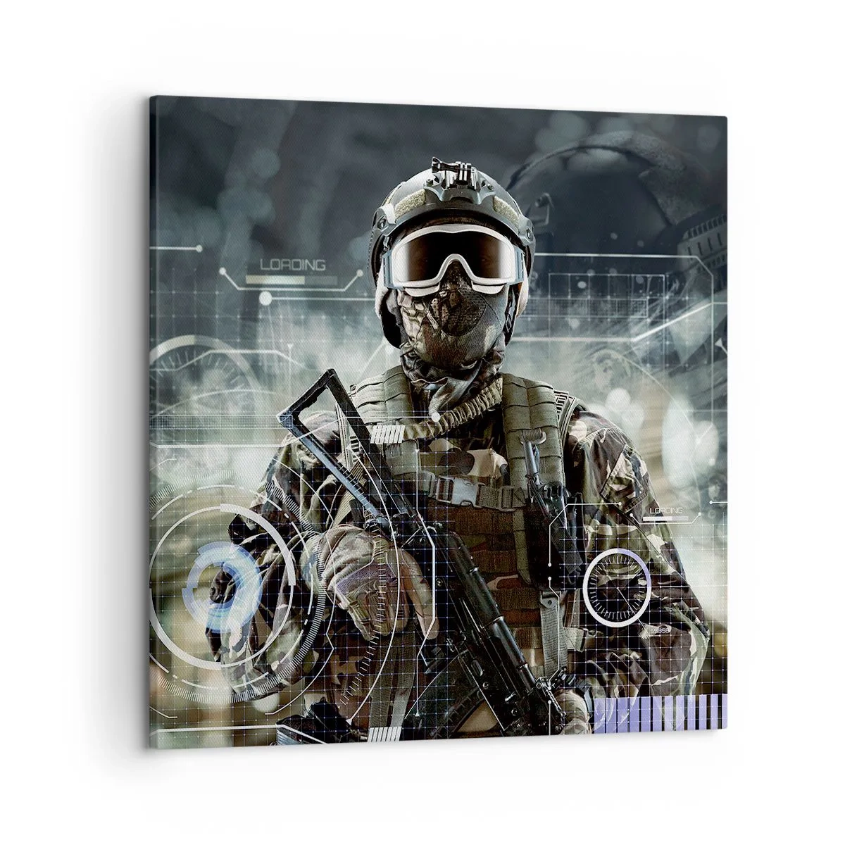 Vászonkép - Erő a köbön - 50x50 cm