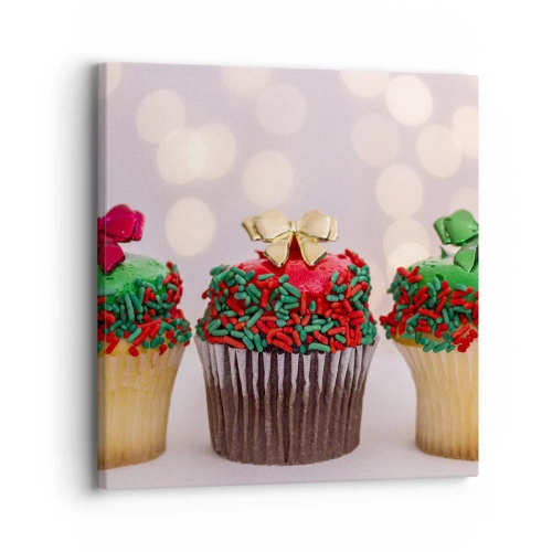 Vászonkép - Édesség a kokárdáig - 30x30 cm