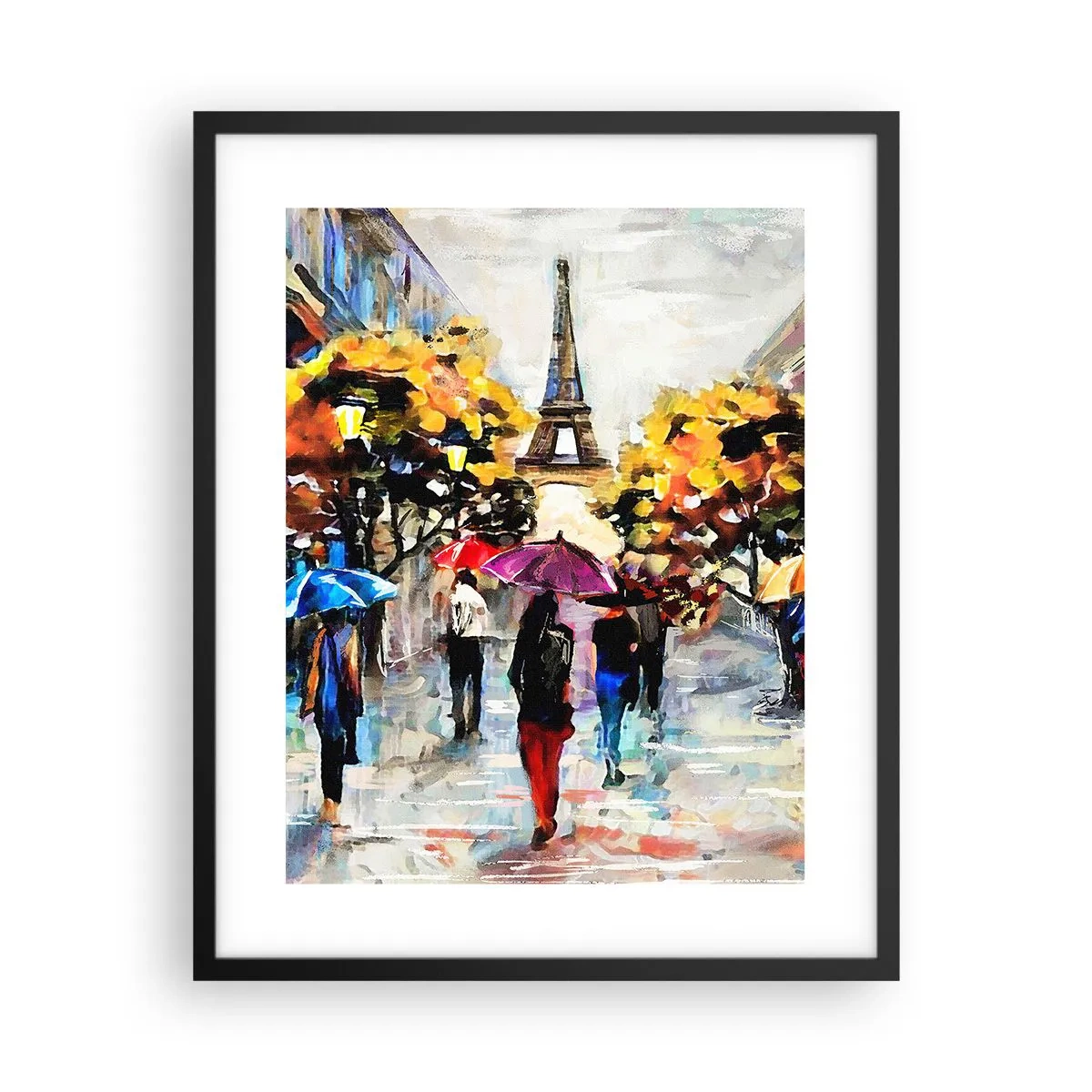 Poszter fehér keretben - Ősszel különösen szép - 40x50 cm