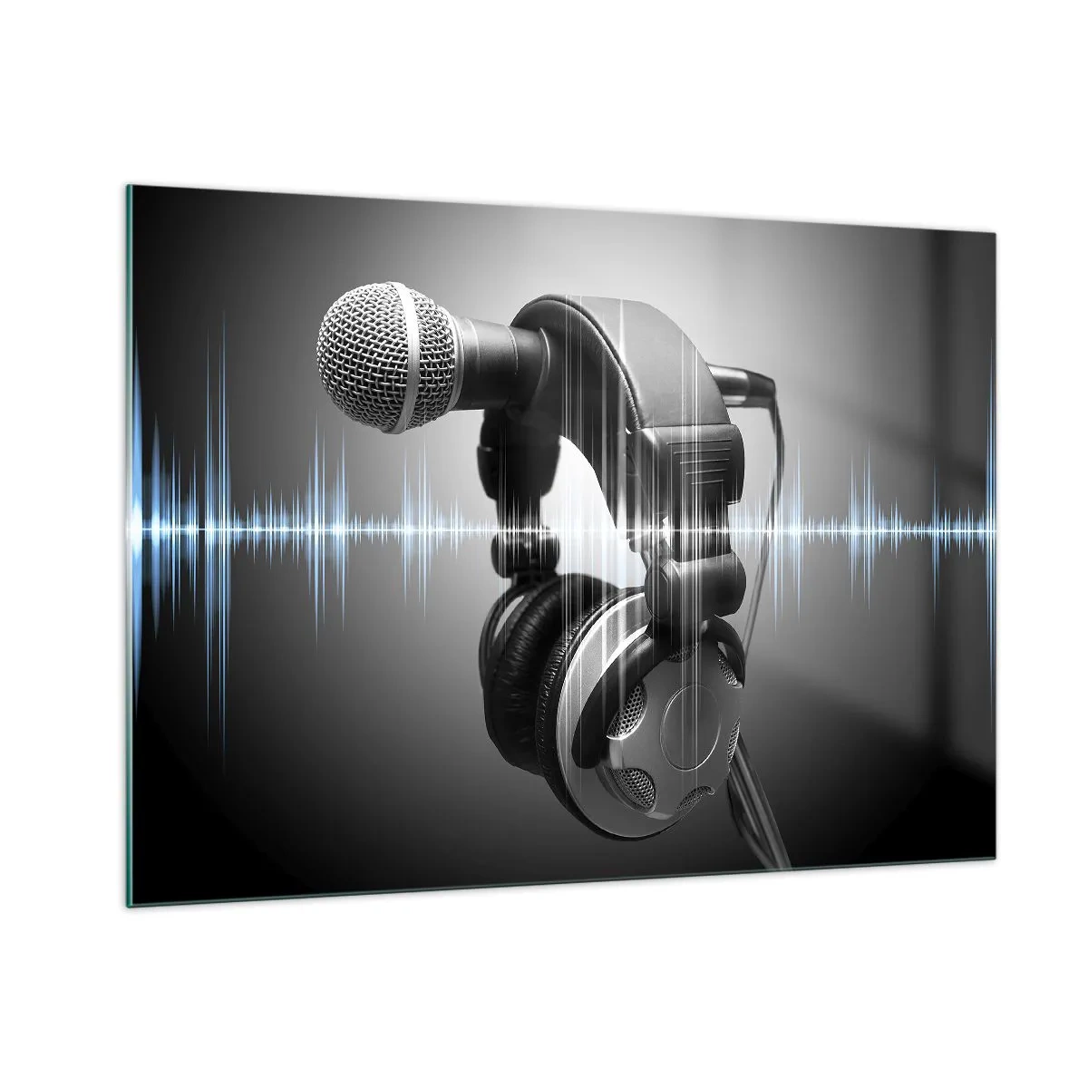 Üveg kép - Még mindig hallani az éneket - 100x70 cm