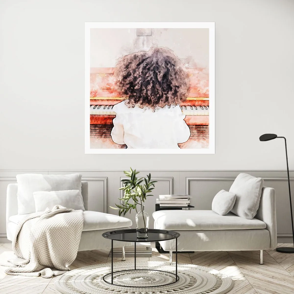 Poszter - Az új világban - 50x50 cm