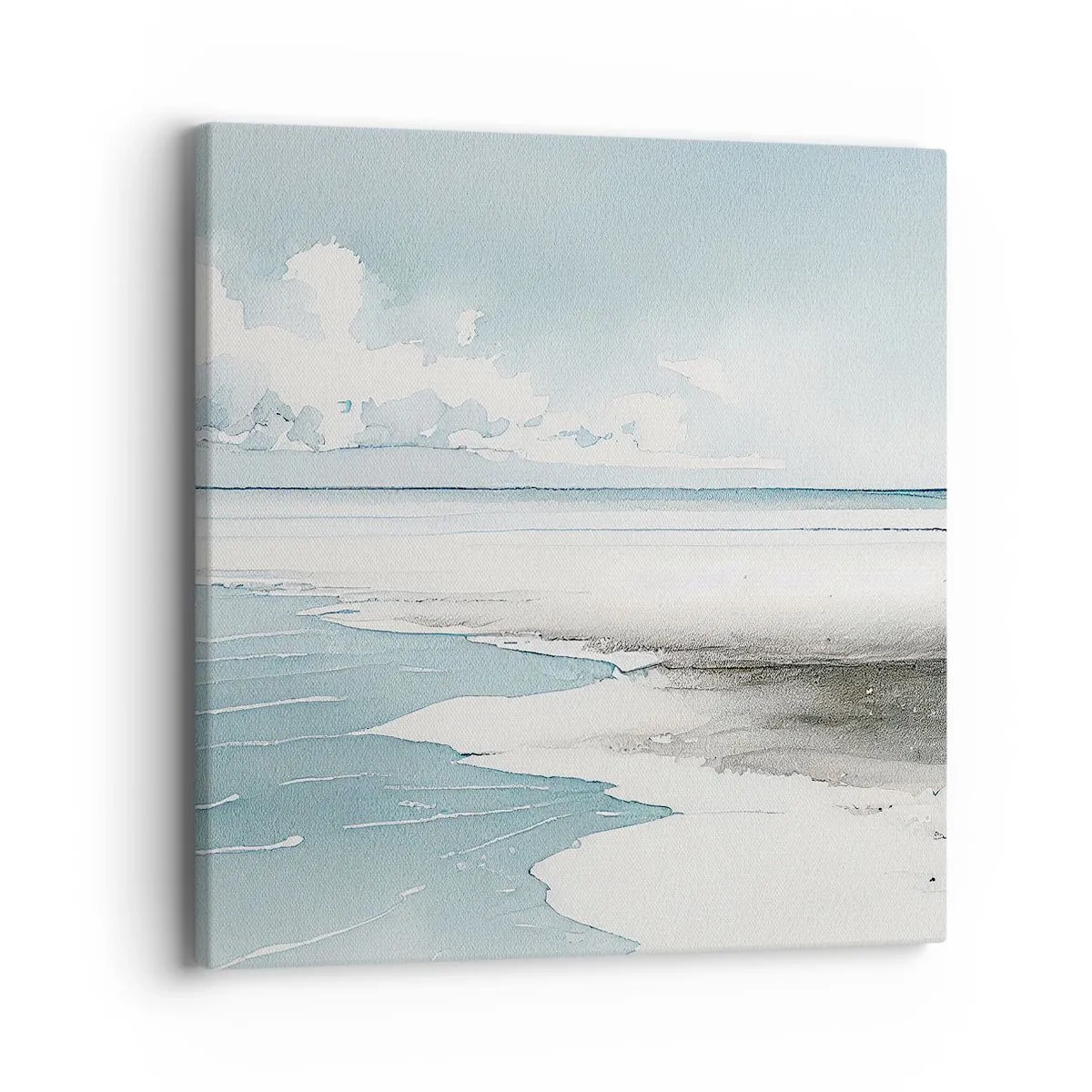 Vászonkép - Szelíd dagály - 40x40 cm