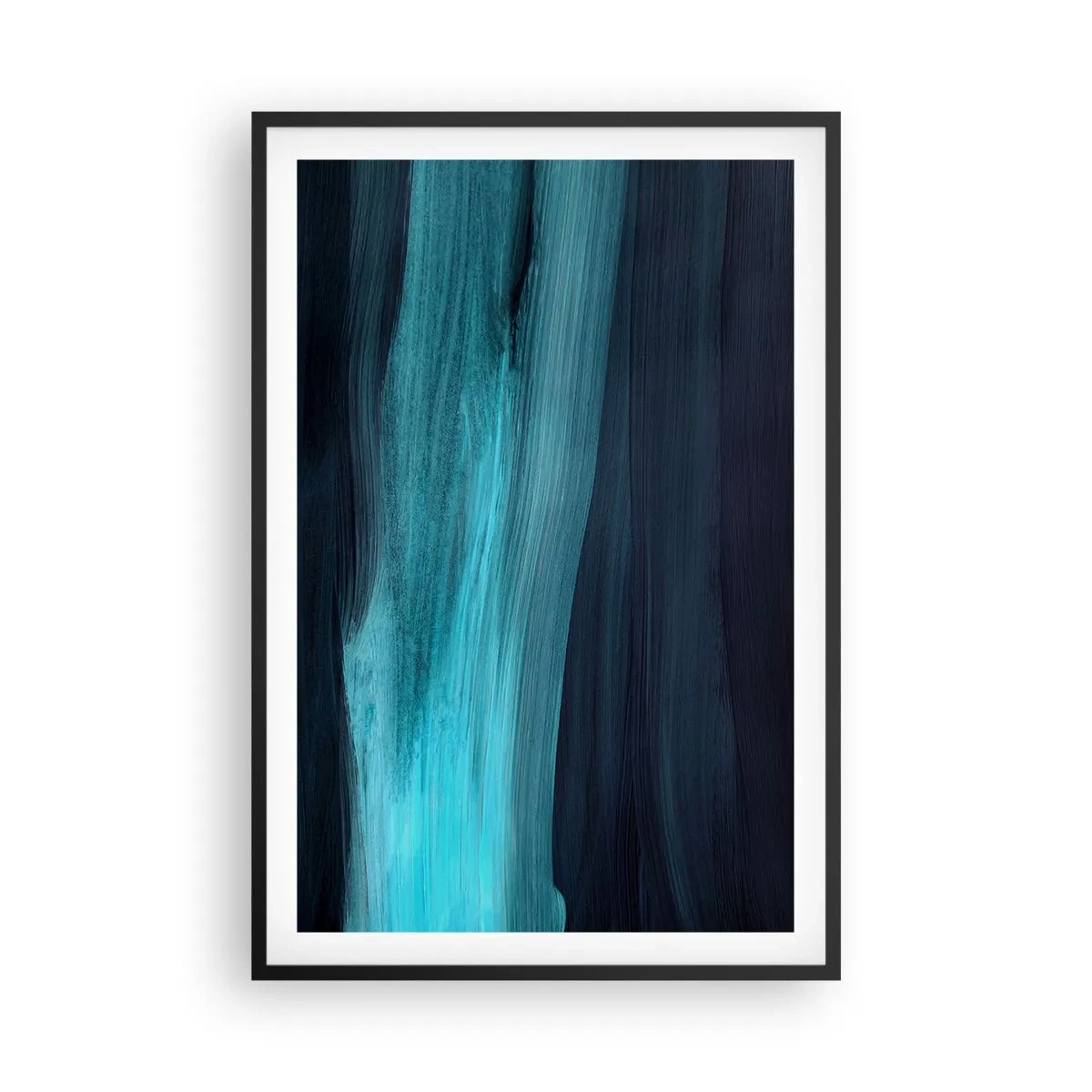 Poszter fehér keretben - Ússz az árral - 61x91 cm