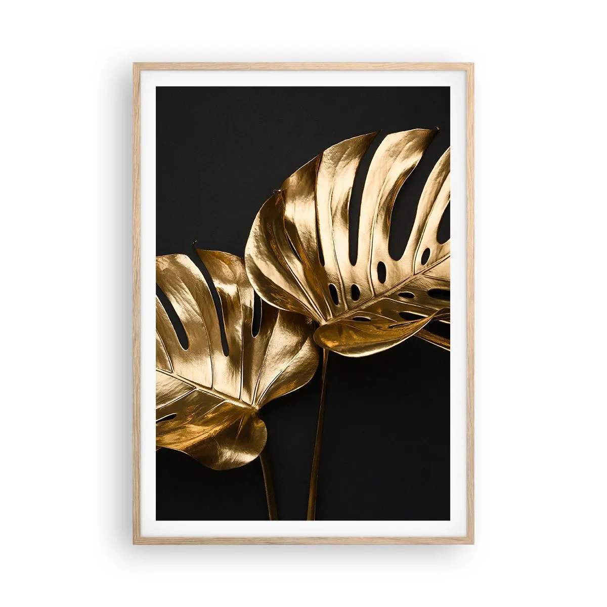 Poszter világos tölgy keretben - A természet kincsei - 70x100 cm