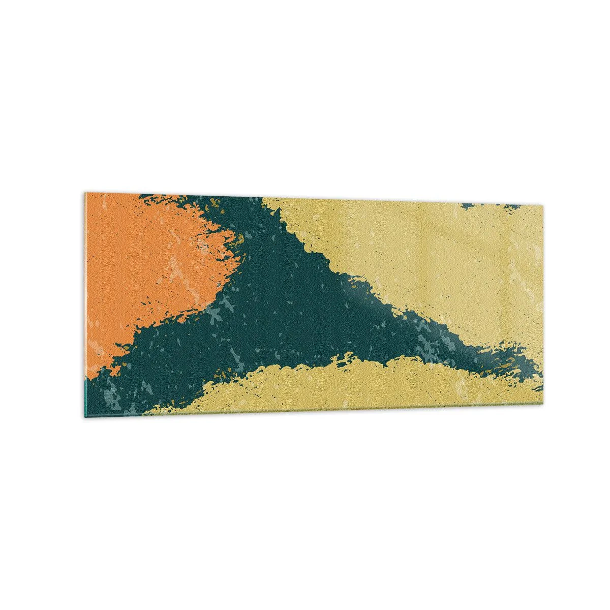 Üveg kép - Absztrakció - lassú mozgás - 120x50 cm