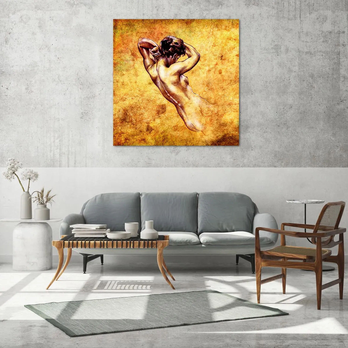 Üveg kép - Felfedezett, de még mindig rejtély - 70x70 cm