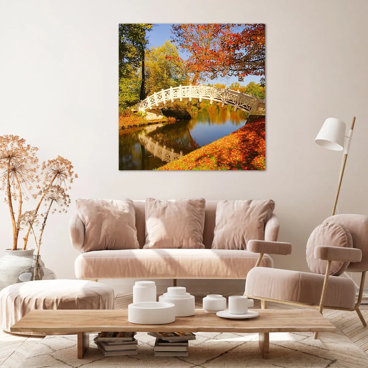 Vászonkép - A sóhajok fehér hídján - 60x60 cm
