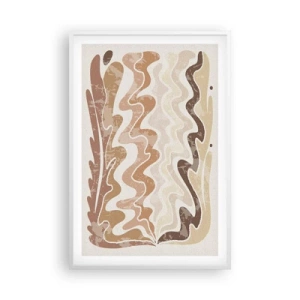 Poszter fekete keretben - Jó energia - jó érzelmek - 61x91 cm