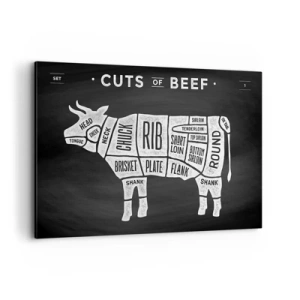 Vászonkép - Mészáros ábécéskönyve - 120x80 cm