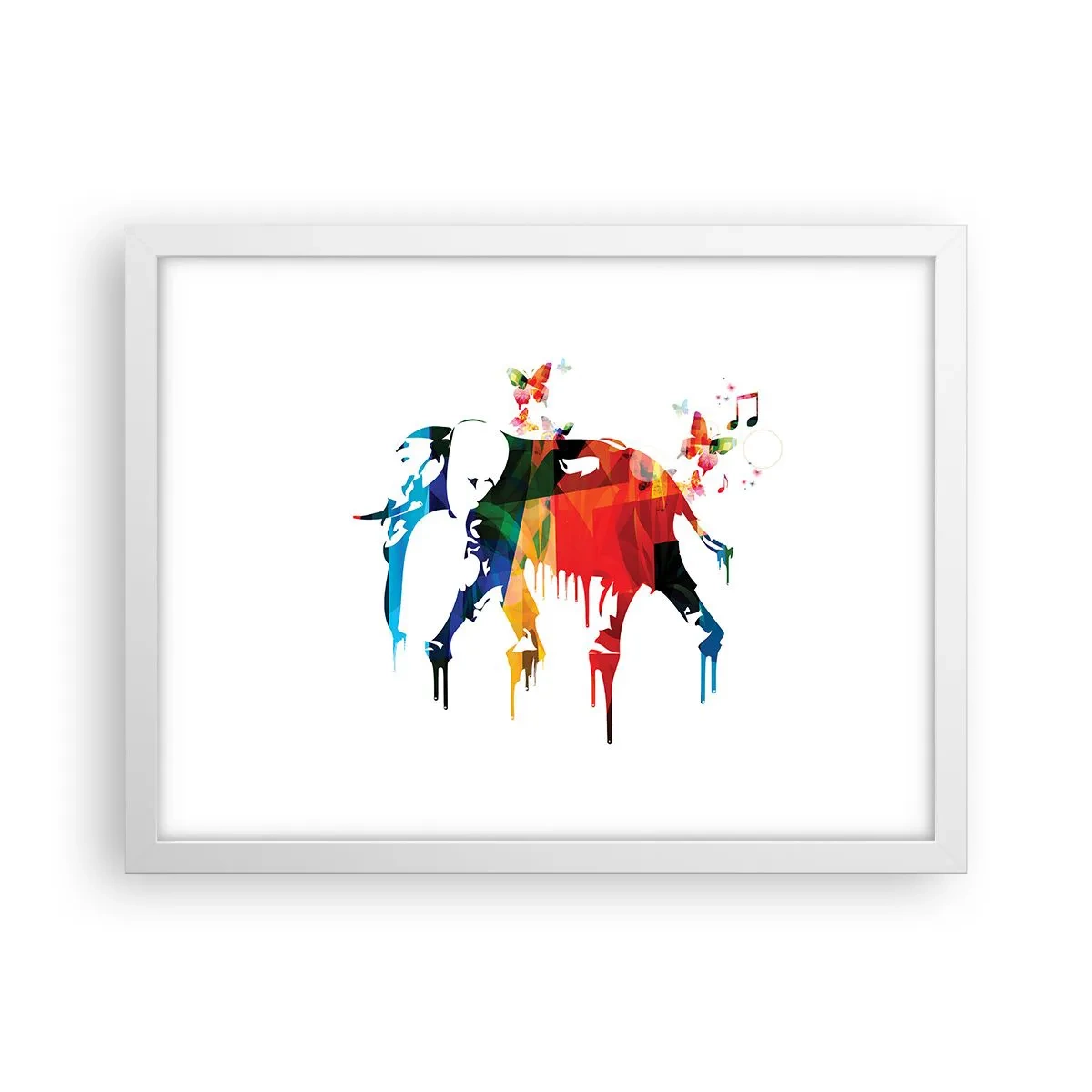 Poszter fekete keretben - Bárki tud táncolni - 40x30 cm