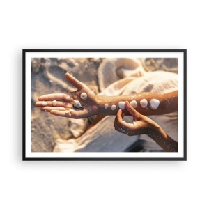 Poszter fehér keretben - Szépség egy karnyújtásnyira - 91x61 cm