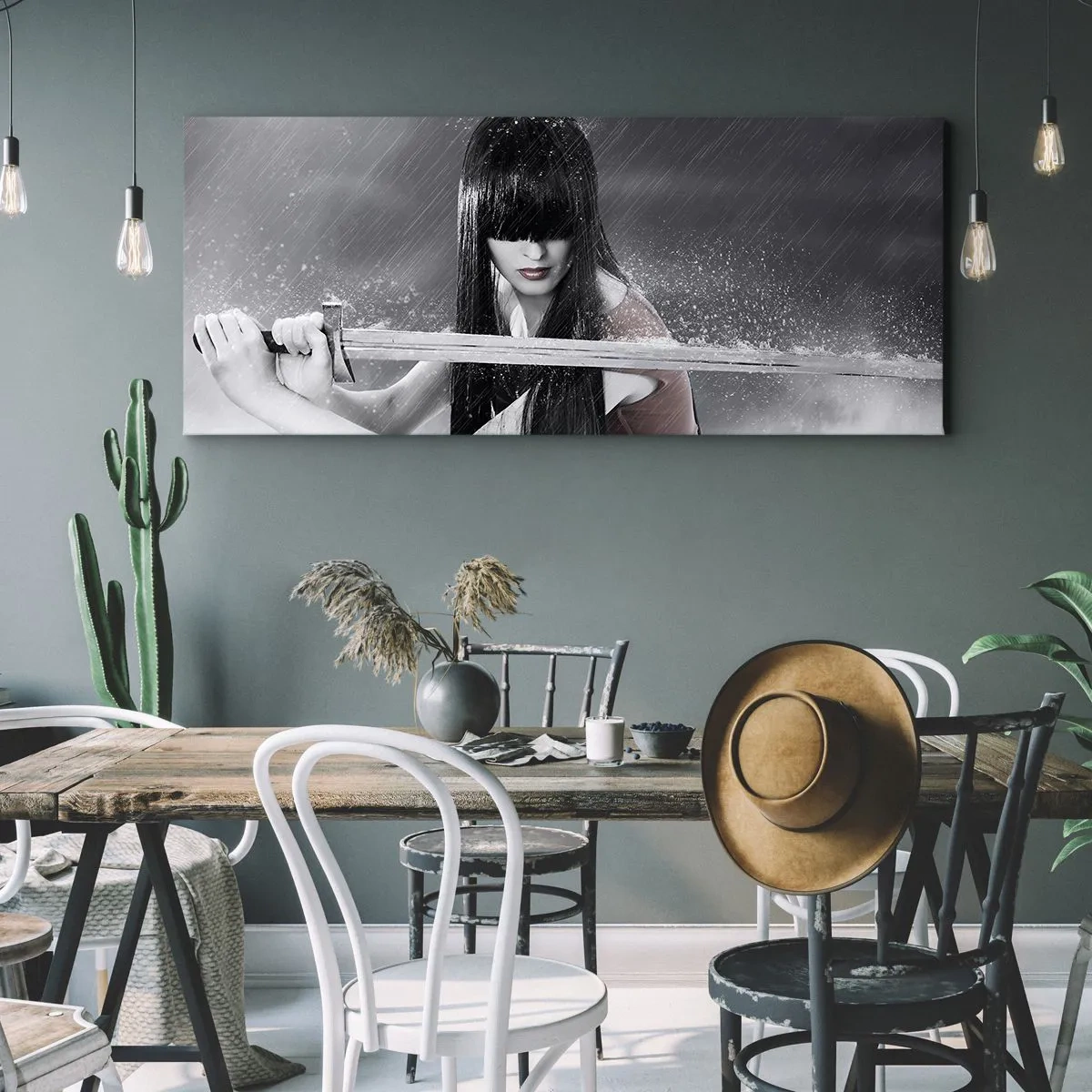 Vászonkép - Gyönyörű és veszélyes - 160x50 cm