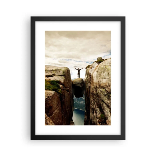 Poszter fehér keretben - Hogy vagyok ?! - 30x40 cm