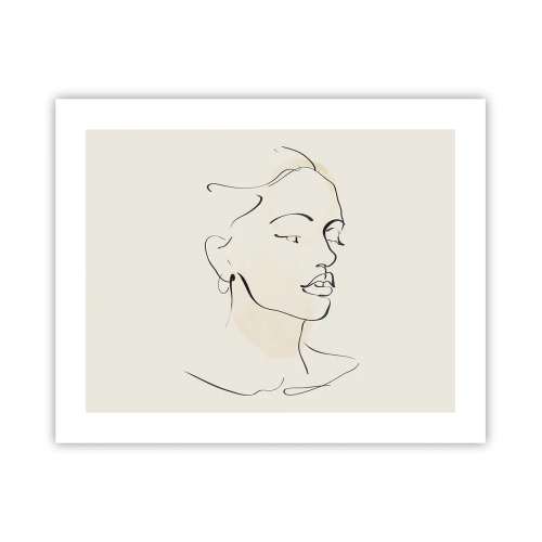 Poszter - Bizonyos vonallal - 50x40 cm