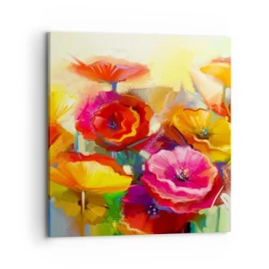 Vászonkép - Nem csak piros - 70x70 cm