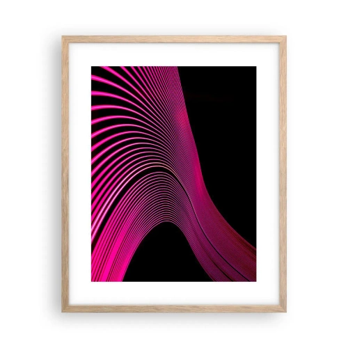 Poszter világos tölgy keretben - A fény sugárútján - 40x50 cm