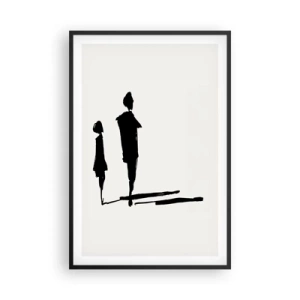 Poszter fehér keretben - Biztosan együtt? - 61x91 cm