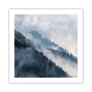 Poszter - A hegyek misztikája - 50x50 cm