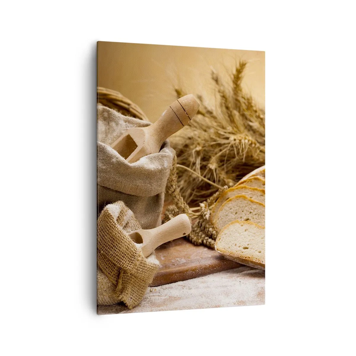 Vászonkép - Hogyan vágta le a késsel - 70x100 cm