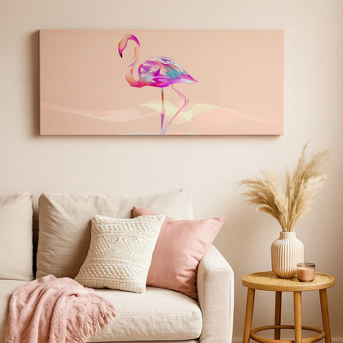 Vászonkép - A jó érzelmek madara - 30x30 cm