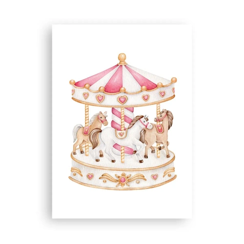 Poszter - A gyermekkor édes világa - 50x70 cm