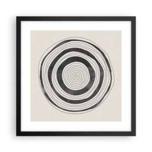 Poszter fehér keretben - Az a fontos, ami a kettő között van. - 40x40 cm