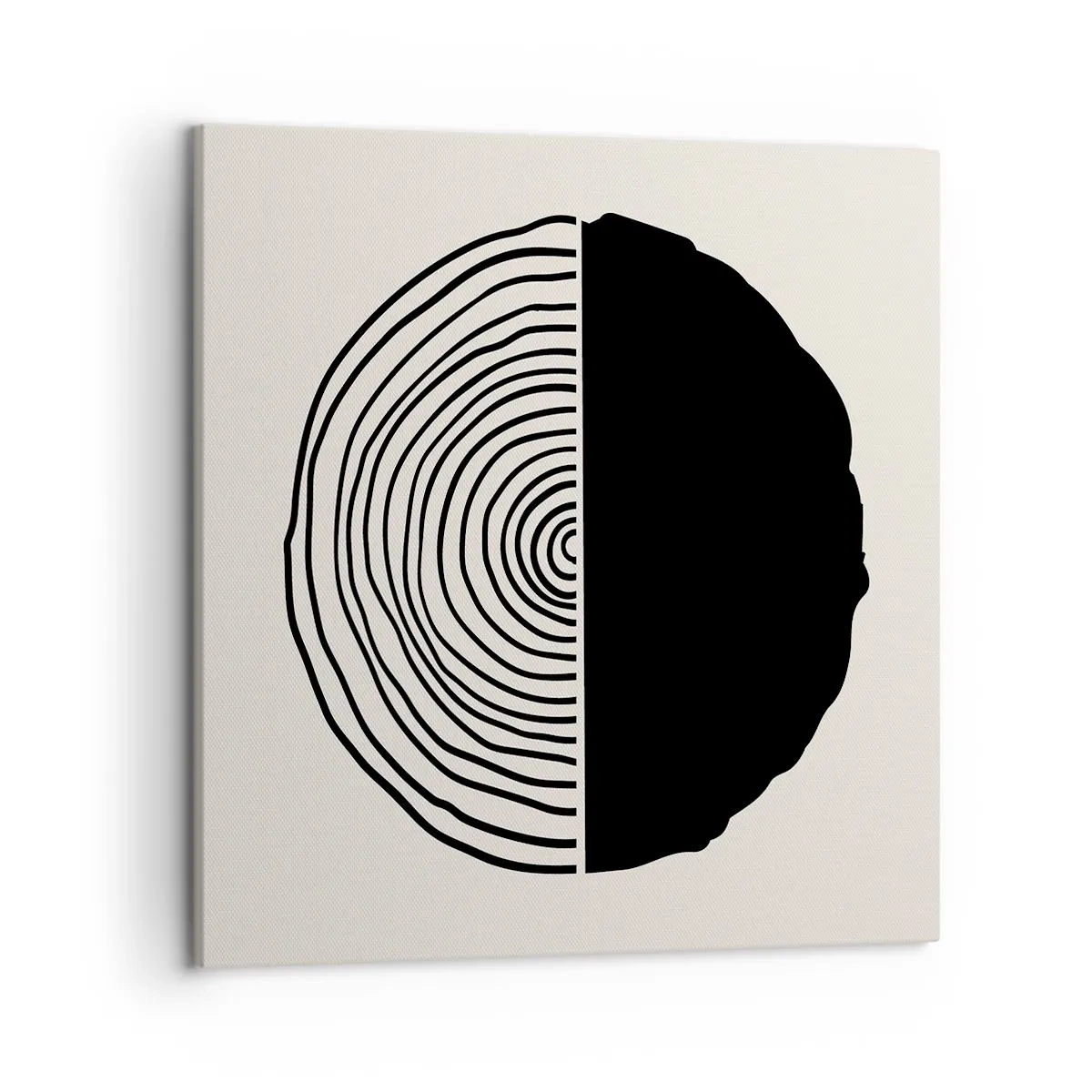 Vászonkép - Fele fele - 50x50 cm